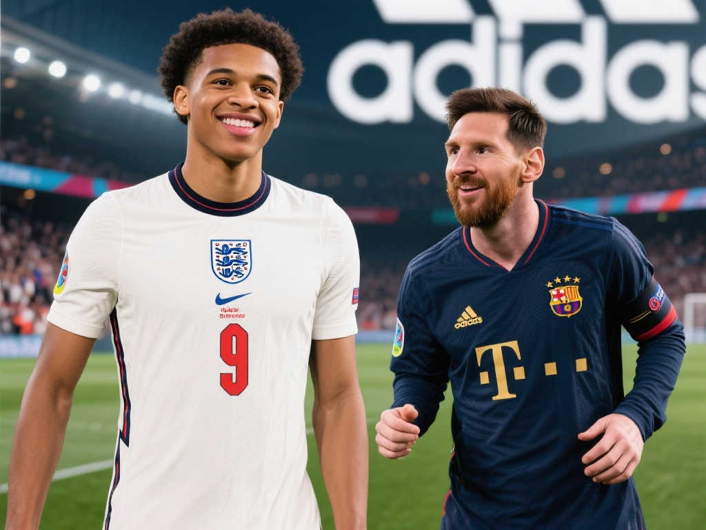 重磅接棒！贝林厄姆超越梅西，荣登阿迪达斯欧洲区代言人之位